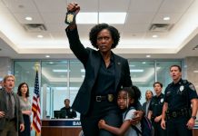 The moment I stepped into the bank lobby, I heard someone shout, “That Black girl over there! Call the police and have her arrested!” I saw my daughter standing frozen, eyes filled with tears, as two security guards started walking toward her. My chest tightened. I walked straight toward them, my voice cold as steel: “Let her go.” The branch manager turned around and smirked—until I held up my bank card. His smile vanished instantly. “I am the CEO of this bank,” I said slowly. “And that… is my daughter.”