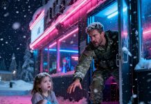 2 a.m. The club door burst open—Ghost instinctively reached for his gun… then froze. A little girl, no more than six, barefoot in the thick snow, was holding a limp baby in her arms. Her breath was thin as mist, her lips nearly black from the cold. She staggered, then collapsed at his feet. “P-please… my brother… he’s not breathing…” Ghost felt his chest tighten. He knew—this was not a normal night.