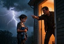 After My Wife Passed Away, I Heartlessly Threw Her Son—Who Wasn’t Even My Blood—Out of My House, Believing I Owed Him Nothing. But Ten Years Later, a Devastating Truth Emerged, Exposing the Terrible Mistake I Made… and It Broke Me in a Way I Never Thought Possible.