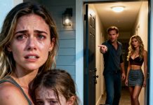 I held my three-year-old daughter, her breathing faint, and begged my husband to help pay for her treatment. He barely looked at us and said coldly, “I don’t have space for sick people.” Then he tossed our suitcases out the front door and pulled his new girlfriend inside, slamming the door shut as if severing whatever humanity he had left. What he didn’t know… was that I had been quietly planning my revenge for a long time. The next morning, when he woke up and saw what was sitting on the table beside the bed, his face went completely white. And that was only the beginning.