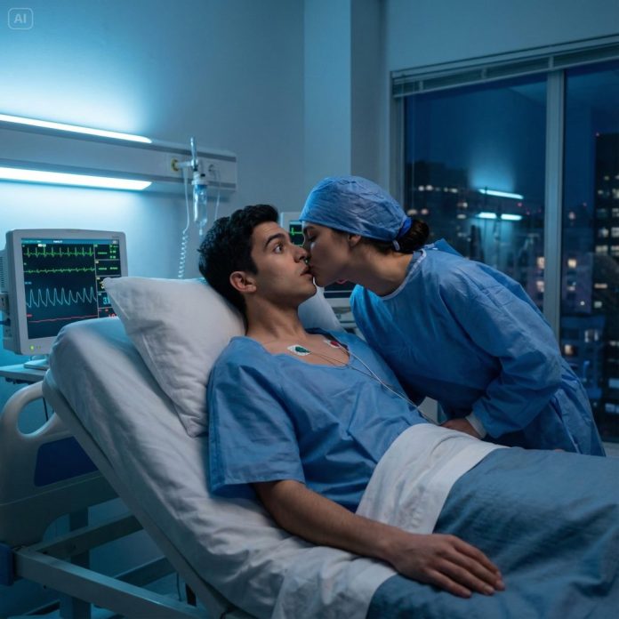 dreamina-2025-11-28-5766-“A modern hospital room at night with so...