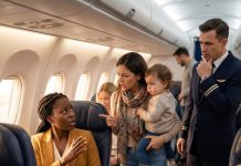 Una madre con derecho a todo exige a una mujer negra que le ceda su asiento. La respuesta del piloto deja a todos atónitos