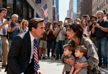 I was getting out of the luxury car when my eyes happened to meet those of a beggar woman on the roadside. My heart stopped—it was her, the love I had lost. She quickly lowered her head and pulled her two children close. But when they looked up, I froze: two little faces… almost exact copies of mine. “No way… they’re… mine?” She backed away, trembling. “How… who do you think they belong to?” I asked, my voice breaking. She tightened her grip on her children, shaking. “Don’t come any closer… you’re not supposed to know the truth.” And then, what I did next… terrified everyone.