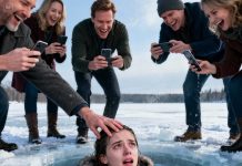 My son-in-law’s family thought it was “funny” to push my daughter into a frozen lake. They held her in the ice-cold water, recording and laughing hysterically, then mocked her: “Look at the drama queen!” And her husband simply stood there, coldly filming every second as if it were entertainment. When she finally managed to get out, trembling and gasping for breath, I rushed forward screaming for help—yet the crowd around us just watched, indifferent. When the ambulance arrived, my hands were still shaking with rage. I pulled out my phone and dialed a familiar number. My brother, a former Marine, picked up. I said only one sentence: “Do it. It’s time they paid.” And less than twenty-four hours later… that entire family collapsed in a way they never saw coming.