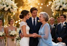 I had been his stepmother for 20 years — but at his wedding, the bride smiled and said, ‘The front row is only for real mothers.’ Then my son walked in… and everything changed.