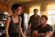 After my husband hit me, I went to bed without saying a word. The next morning, he woke up to the smell of pancakes and saw the table filled with delicious food. He said, “Good, you finally understand.” But when he saw the person sitting at the table, his expression changed instantly…