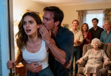 While the family was celebrating my grandmother’s 85th birthday, my husband suddenly leaned toward my ear and whispered, “Grab your bag. We’re leaving. Don’t ask, don’t do anything strange.” I thought he was overreacting… until we got into the car and he locked the doors, his voice shaking: “There is something very, very wrong inside that house.” Ten minutes later, I called the police—and what was discovered sent my entire family into panic.