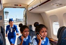 A dos niñas gemelas negras se les negó el embarque en un avión, hasta que llamaron a su padre, el director ejecutivo, y pidieron cancelar su vuelo…
