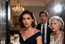 “My mom wants you over for dinner tonight,” I read in a text from my fiancé, just a day before the wedding. Everything seemed normal… until his mother leaned in and whispered something to him in Italian. They both laughed, assuming I didn’t understand. As we were about to leave, I gave her a soft smile, held her hand, and replied in flawless Italian: “Thank you for showing me who you truly are. The wedding—cancelled.” Their smiles vanished on the spot.