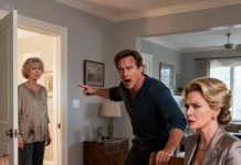 I never told my son that I am a wealthy CEO who earns millions of dollars every month. He has always believed I live on a modest pension. When he invited me to have dinner with his fiancée’s parents, I decided to test them by pretending to be a poor woman who had lost everything. But the moment I stepped through the door, her mother lifted her chin and said, “You look… terribly ordinary! I hope you’re not expecting us to help pay for the wedding.” I stayed silent. But her father looked at me for just one second, then suddenly stood up in fear…