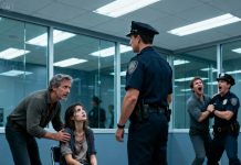 At midnight, my daughter called me: “Dad, I’m at the police station… my stepfather hit me. But now he’s telling them that I attacked him. And they believe him!” When I arrived at the station, the officer on duty suddenly went pale and stammered, “I’m… I’m so sorry. I didn’t know.”