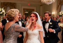 At my wedding, my mother-in-law slapped me in front of everyone because I refused to give her the $60,000 dowry — but my secretly millionaire father witnessed it all and shouted..