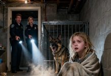A little girl called 911 in tears: “Please, I don’t want to have to sleep in the basement anymore — my stepfather’s dog will eat me…” When the police went to check, they were shocked by what they found..