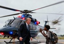 “Don’t get on that helicopter! It’s going to explode!” — a homeless Black boy shouted to a wealthy billionaire, and what happened next left everyone utterly shocked…