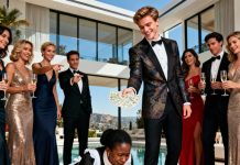 The wealthy young master paid money to force a Black maid to kneel, crawl, and bark like a dog just to entertain his guests — but her reaction left everyone shocked..