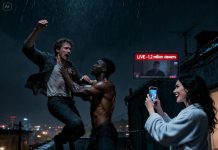 When I caught my wife with her huge lover, he threw me off the roof. I was left with severe head and spinal injuries, along with more broken bones than I could count. They abandoned me in an alley after beating me, and my wife even streamed it live for fun. I called my sister — a SEAL Team Six operator — and said, “Please… bring them in. Make them kneel and beg.” What my sister did to them… was horrifying…