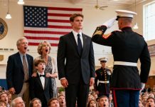 My family had always told everyone I was a reject—someone who quit the Naval Academy in disgrace. I stood there watching my brother get promoted… when his commanding officer looked directly at me and said, “Colonel… I didn’t realize you were attending.” The crowd froze. My father just stared, the grin wiped clean from his face