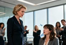 I woke up in the hospital, covered in tubes, and heard my daughter chirping on the phone: “Mom’s plane went down. We can finally sell the house!” She didn’t know I was alive. She didn’t know I heard everything. I stayed “gone” for a year, letting her spend the money she believed she had inherited. Then one day, I walked into her office as if nothing had happened. “You’re looking healthy,” I said. She spun around, face white as paper. “Mom… you’re dead!” I gave her a calm smile. “Shame I didn’t die at the time you needed me to.” And what she didn’t know yet was that her entire inheritance had just been reassigned—to my granddaughter.