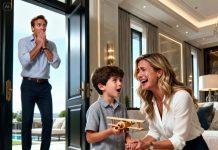 Emily had been a teacher for five years, but she was unjustly fired. While looking for a new job, she met a millionaire. He told her, “I have an autistic son who barely speaks. If I pay you $500,000 a year, would you take care of him?” At first, everything went smoothly—until one day, he came home earlier than usual and saw something that brought him to tears…