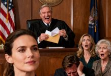 He leaned in, whispering triumphantly, “Don’t cry yet. You’ll need those tears when I take the house.” His mistress snickered, “And the car.” His mother smiled coldly, “And whatever pride you have left.” In the courtroom, the judge opened the envelope I’d submitted. He read a few lines… then unexpectedly let out a laugh. My husband scowled. “What’s so funny?” The judge raised his head, looked him straight in the eye, and said, “Karma, son.” And in that instant, my husband’s entire expression shattered.