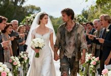 I married a homeless man, and the whole hall could only laugh, whispering behind my back, ‘She must be crazy to marry him!’ My heart was racing, but I held his hand tightly. When he took the microphone, he paused for a long moment, his eyes sweeping the room. Everyone held their breath, no one could guess what he was about to say… I just knew that from this moment on, no one would ever see us the same way again.