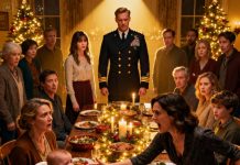 My Sister Slapped My Baby At Christmas Dinner — Said I Was ‘Overreacting.’ Everyone Just Sat There But Then My Military Commander Husband Stood Up, Looked Her Dead In The Eye And Said ‘Get Out.’ She Never Came Back.