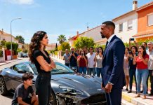 El hijo de Hoa Karen robó el Lamborghini de un hombre negro y lo estrelló. Hoa Karen vino y le pidió que pagara los daños..