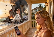 I wasn’t invited to my sister’s wedding. All they said was, “We had to cut some guests, hope you understand.” So I booked an ocean-view suite in Barbados, lit some candles, cracked open a coconut— and relaxed. On her “big day,” I opened TikTok and saw her livestreaming… crying hysterically, mascara smeared, voice trembling: “Someone canceled everything… why is this happening to me?!” My family called over and over. My screen showed 28 missed calls…