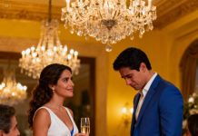 En la cena de lujo de mi esposo, se burló de mí — Levanté mi copa y recuperé mi poder… En la cena de celebración de mi esposo, pensó que sería divertidísimo brindar por mí así. Les presento a mi esposa. Sin ambición, sin plan, solo viviendo de mi éxito. Todos se rieron. Yo no. Sonreí, levanté mi copa y dije: “Disfrútenla. Esta es la última broma que harán a mi costa”