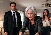 On Mother’s Day, my millionaire son came to visit. He smiled, full of pride. “Mom, are you happy with the $5,000 Clara sends you every month?” I paused, then said gently, “Sweetheart… lately the only thing keeping me alive is the church.” Right then, his wife — elegant, always quiet around the family — stepped into the room, her face ghost-pale…