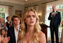 I froze in disbelief when my parents announced that my house now belonged to my brother — right in the middle of his engagement party — the same house I’d poured thirty thousand dollars into renovating. “You need to move out,” my dad said like it was no big deal. Then my brother texted, “Move out. You have two days.” I didn’t argue. I didn’t shed a tear. I silently hired a construction team and prepared something that would stun them all…