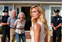 I came home to find my parents inside my house with a moving crew, packing up my belongings as if I… didn’t exist. When I asked what they were doing, my mom sneered, “Move. We’ve decided you’re giving this house to Marcus and his pregnant wife.” I refused. My dad snapped, “Nobody asked what you want!” So I called the police. As they were handcuffed and taken outside, my mother screamed in panic: “You can’t do this to your family!” I looked at her and said, “You did it first.”