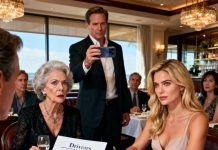 On my 31st birthday, my mother-in-law placed a divorce packet in front of me. “On behalf of all of us,” she announced in the middle of the upscale restaurant. My husband even held up his phone to record my “reaction” for their entertainment. I thanked her, signed immediately, and walked out. She had absolutely no idea what I had done beforehand…