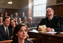 At the divorce hearing, my husband said arrogantly, ‘You’ll never touch my money again!’ His lover smirked and said, ‘That’s right, honey.’ The judge opened my letter, read it, and burst out laughing: ‘Checkmate!