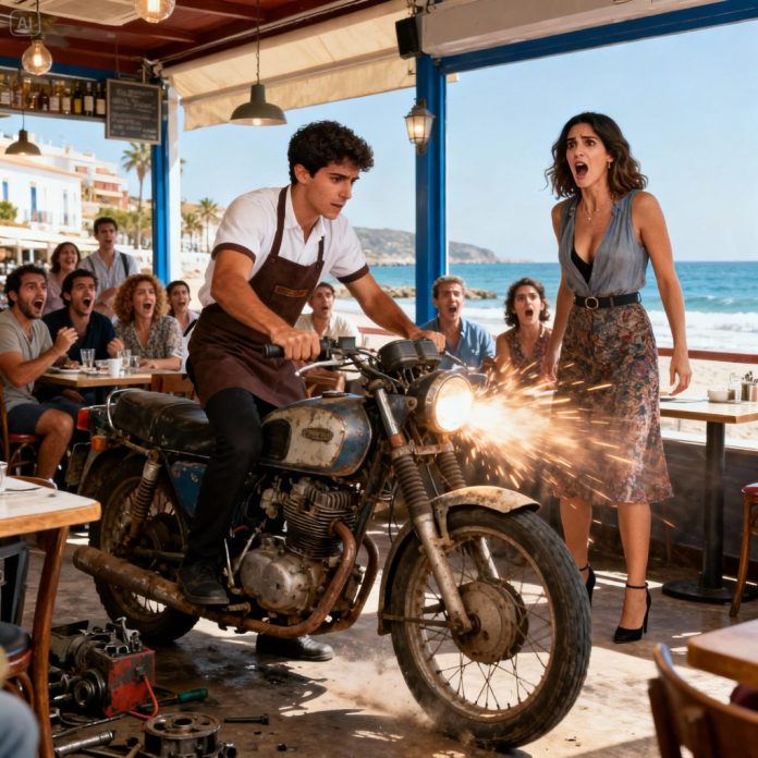 dreamina-2025-12-09-2698-_A dramatic and shocking moment in a Spa...