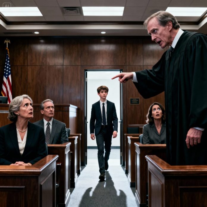 dreamina-2025-12-09-4085-A surreal, high-definition courtroom sce...