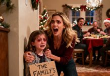 On Christmas, while I was working, my family called my seven-year-old daughter a “LIAR,” hung a sign on her that said “THE FAMILY DISGRACE,” and left her hungry in a corner for hours. I didn’t cry. I took action. I cut off every bit of financial support they’d depended on for years — the mortgage, the car payments, the electricity, even their day-to-day costs. Two days later, my phone wouldn’t stop ringing with their frantic calls.