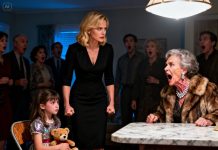 At Christmas dinner, my 9-year-old daughter was placed ALL ALONE beside the trash bin — on a flimsy folding chair. Everyone behaved like nothing was wrong. When I arrived, she got up, walked to me, and said, “Mom… can you do what you promised you’d do if I ever felt sad again?” So I did. And five minutes later, my mother began screaming…