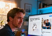 “My fiancée posted a photo sitting on her ex’s lap with ‘Sometimes you miss the old days.’ I listed our engagement ring for sale online with the caption ‘Engagement off, ring for sale—make an offer.’ She realized what I’d done when her mom called screaming.”