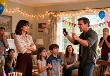 Your kids aren’t important enough for my daughter’s birthday,” my sister announced. My children’s eyes filled with tears. My husband looked at the family, then at our kids — and with zero warning, pulled out his phone, stood up, and said something that made everyone lose their smiles…