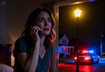 At midnight, my phone rang and jolted me awake. My dad was breathing hard, his voice shaking as he said: “Don’t go home. Stay where you are. Please.” Terrified, I asked, “What’s happening?” He only repeated one thing: “Trust me.” Ten minutes later, a neighbor texted me—police cars were surrounding my street. And in that moment, I realized exactly what my father had just saved me from.