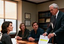 “I’m filing for divorce. Your best friend and I are starting a new life together.” my husband said, as if he were announcing some grand victory. I just watched them hold hands, smiling like they’d already taken everything from me. But my mother had left behind a “gift” they could never have predicted. When the lawyer flipped to the final page, their laughter died instantly — and for the first time in a long while, I felt strangely relieved.