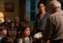 I stood frozen as my parents handed out amusement park tickets to every child—except my 8-year-old daughter. When she held out her hand, they said coldly: “No money for yours.” Then they gave the remaining tickets to the neighbors’ kids — right in front of her. I didn’t cry. I simply said: “Alright. Let’s begin.” Five hours later, their lives started to fall apart…