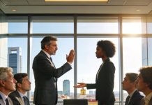 El multimillonario director ejecutivo miró con desprecio a su empleada negra y le dijo: “¡No te daré la mano! Creo que las manos de los negros están sucias”. — Minutos después, perdió una inversión de 2000 millones de dólares y su imperio se derrumbó por culpa de ella.