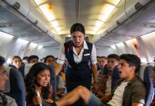 El niño siguió pateando el asiento de la niña negra en el avión. La azafata le advirtió, pero su madre lanzó insultos racistas… y el final estuvo lleno de arrepentimiento.