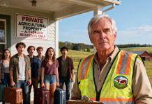 I bought a peaceful farm to enjoy my retirement, but my son showed up with a whole group of friends and said bluntly, “If you don’t like it, go back to the city.” I didn’t respond. I just smiled and went outside to prepare something. On the day they arrived with their suitcases, laughing loudly… they froze instantly.