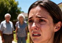 I stood frozen as my mother said softly, “We thought she was just overheated.” My six-year-old daughter died after they abandoned her at a roadside motel during a heatwave. I didn’t cry. I didn’t scream. I just stared at them. Some moments don’t bring justice through shouting — but through the silence before an unavoidable collapse.