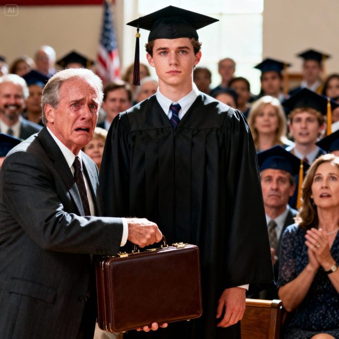 dreamina-2025-12-13-9736-A cinematic American graduation ceremony...