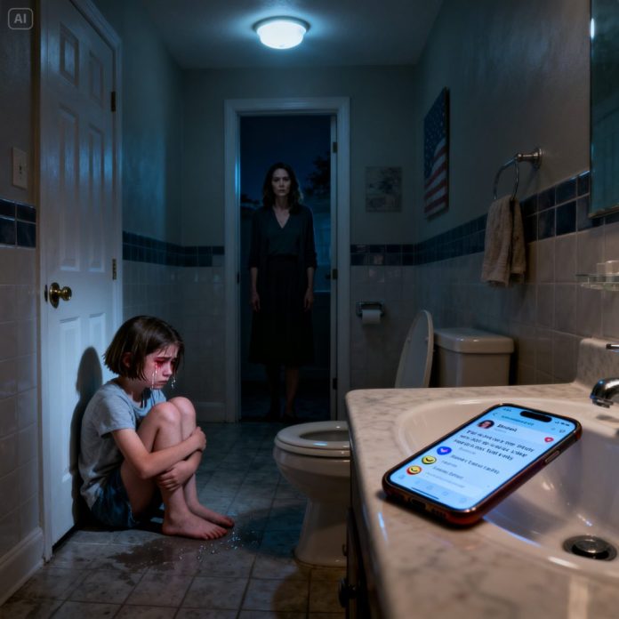 dreamina-2025-12-14-1404-A surreal scene unfolds inside a small A...