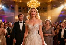 At an elegant party, my mother-in-law handed me a name tag. It read: “Housekeeper.” My husband laughed and said, “The food is for family only.” There wasn’t even a seat for me at the table. I took off my wedding ring and placed it down in front of all 300 guests. They thought they had put me in my place. They had no idea what I was about to do next.